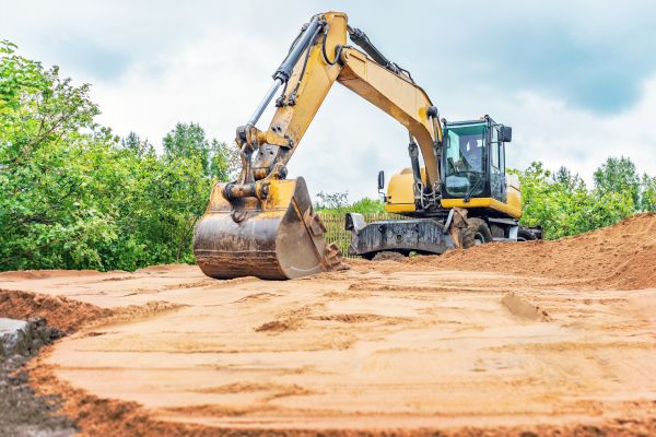 Grading Excavation in College Station