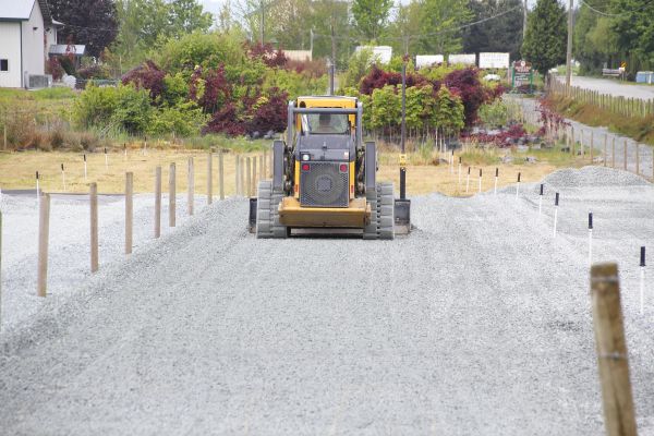 Gravel Driveway Leveling in College Station