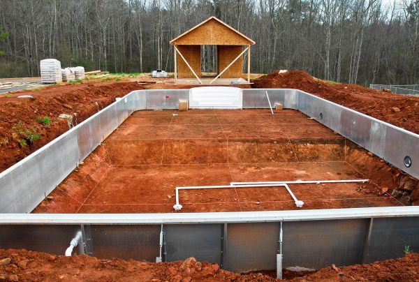 Pool Site Grading in College Station