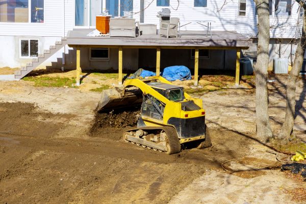 Backyard Grading Service in College Station