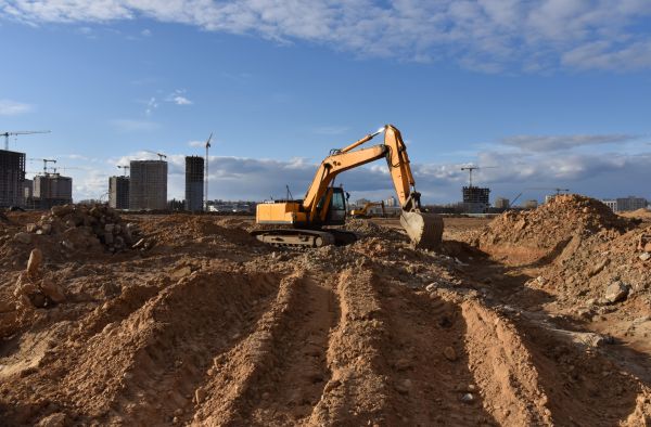 Drainage Trench Excavation in College Station