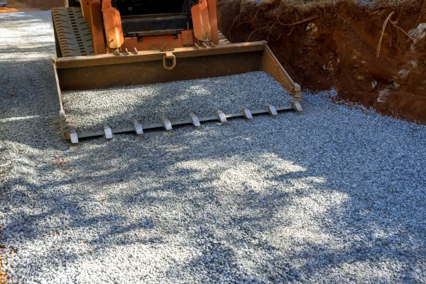 Gravel Driveway Rut Repair in College Station