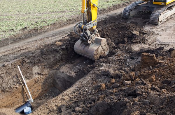 Backhoe Trenching in College Station