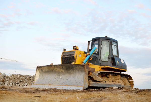Bulldozer Land Excavation in College Station