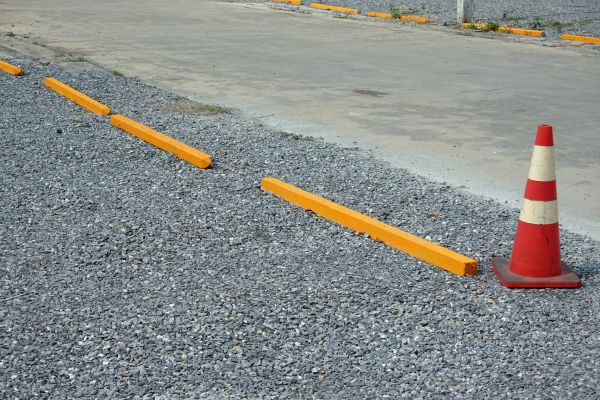 Parking Lot Gravel Repair in College Station