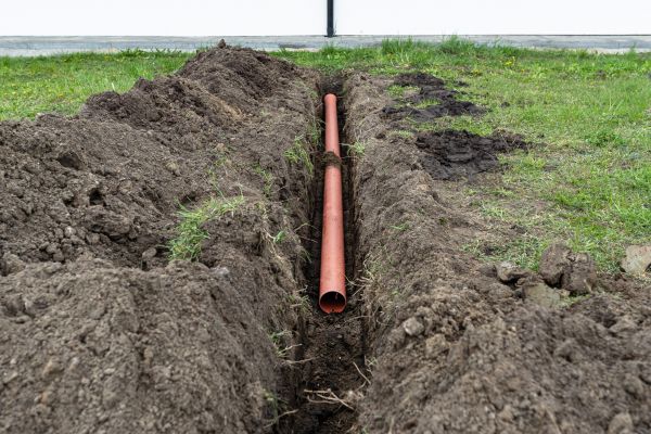 Gutter Trenching in College Station