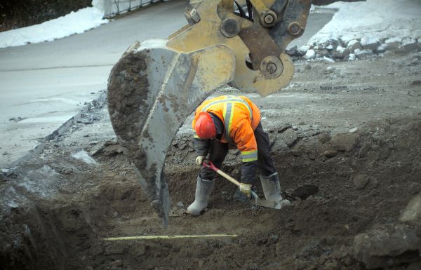 Drain Excavation in College Station