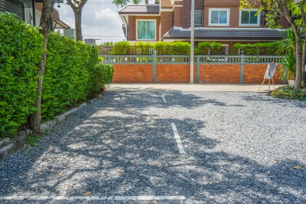 Gravel Parking Lot Repair in College Station