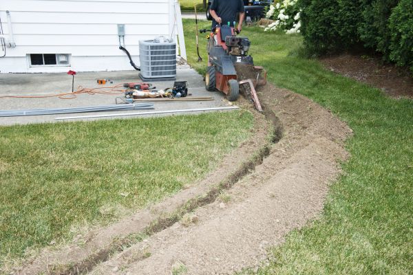 Electrical Trenching Service in College Station